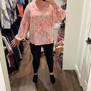 Cabi snake skin top